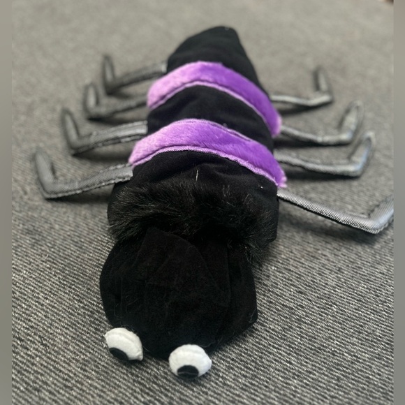 Spooky Cute Isty Bitsy Purple Plush Spider Dog Costume Halloween, Small #0925094 - Picture 2 of 10